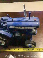 MaxSold Auction: Blue Wooden Ford 2000 Toy Tractor, 8-12 in hand made - Ottawa (Ontario, Canada) SELLER MANAGED Downsizing Online Auction - Oaklawn Crescent