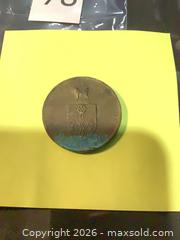 MaxSold Auction: Bronze Heraldic & Botanical Medal ~2 in (50 mm) not sure but Chinese reproduction coin  - Ottawa (Ontario, Canada) SELLER MANAGED Downsizing Online Auction - Oaklawn Crescent