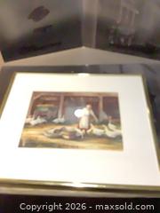 MaxSold Auction: Framed Landscape Print by T. Romance – Farm Scene with Geese - Ottawa (Ontario, Canada) SELLER MANAGED Downsizing Online Auction - Oaklawn Crescent