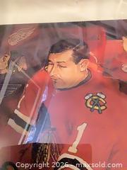 MaxSold Auction: Glenn Hall Chicago Blackhawks Limited Edition Art Print - Ottawa (Ontario, Canada) SELLER MANAGED Downsizing Online Auction - Oaklawn Crescent