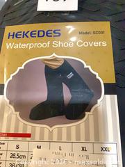 MaxSold Auction: HEKEDES Waterproof Shoe Covers, Black XXL, Model SC001 - Ottawa (Ontario, Canada) SELLER MANAGED Downsizing Online Auction - Oaklawn Crescent