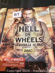 MaxSold Auction: Hell on Wheels Seasons 1-3 DVD Box Set (AMC) - Ottawa (Ontario, Canada) SELLER MANAGED Downsizing Online Auction - Oaklawn Crescent