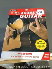 MaxSold Auction: JamPlay Learn to Play Acoustic Guitar 4-Disc Instructional DVD - Ottawa (Ontario, Canada) SELLER MANAGED Downsizing Online Auction - Oaklawn Crescent