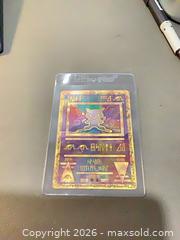 MaxSold Auction: Pokemon Ancient Mew Promo Holo (Wizards of the Coast 1999-2000)Only given Movie Premier  - Ottawa (Ontario, Canada) SELLER MANAGED Downsizing Online Auction - Oaklawn Crescent