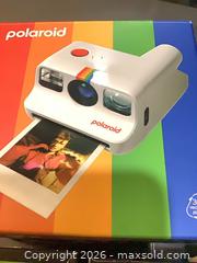 MaxSold Auction: Polaroid Go White Instant Film Camera new in box plus new film - Ottawa (Ontario, Canada) SELLER MANAGED Downsizing Online Auction - Oaklawn Crescent