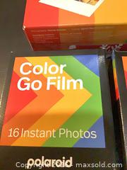 MaxSold Auction: Polaroid Go White Instant Film Camera new in box plus new film - Ottawa (Ontario, Canada) SELLER MANAGED Downsizing Online Auction - Oaklawn Crescent