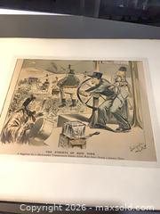 MaxSold Auction: Print/Lithograph "The Streets of New York" (appears, Dalrymple) - Ottawa (Ontario, Canada) SELLER MANAGED Downsizing Online Auction - Oaklawn Crescent