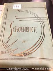 MaxSold Auction: Schoenblick Yearbook / School Annual 1959-1960 - Ottawa (Ontario, Canada) SELLER MANAGED Downsizing Online Auction - Oaklawn Crescent