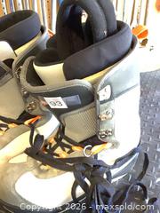 MaxSold Auction: Sims Men's Snowboard Boots Size 11 Gray/White/Black - Ottawa (Ontario, Canada) SELLER MANAGED Downsizing Online Auction - Oaklawn Crescent