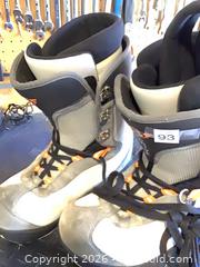 MaxSold Auction: Sims Men's Snowboard Boots Size 11 Gray/White/Black - Ottawa (Ontario, Canada) SELLER MANAGED Downsizing Online Auction - Oaklawn Crescent