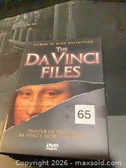 MaxSold Auction: The Da Vinci Files - Standard DVD, 2-Disc Documentary - Ottawa (Ontario, Canada) SELLER MANAGED Downsizing Online Auction - Oaklawn Crescent