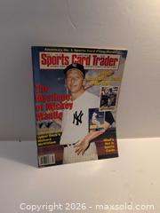 MaxSold Auction: 1993 Sports Card Trader Magazine Mickey Mantle - Victoria (British Columbia, Canada) SELLER MANAGED Reseller Online Auction - Island Highway (STORAGE)