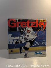 MaxSold Auction: 1993 Wayne Gretzky Thrifty Promotional Wall Calendar (Large) - Victoria (British Columbia, Canada) SELLER MANAGED Reseller Online Auction - Island Highway (STORAGE)