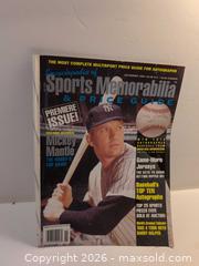 MaxSold Auction: Encyclopedia of Sports Memorabilia & Price Guide (Nov 1994) - Victoria (British Columbia, Canada) SELLER MANAGED Reseller Online Auction - Island Highway (STORAGE)