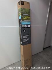 MaxSold Auction: Hometrends 8 ft. 3 in. Offset Cantilever Patio Umbrella, Gray - Victoria (British Columbia, Canada) SELLER MANAGED Reseller Online Auction - Island Highway (STORAGE)