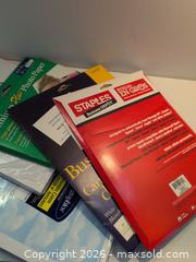 MaxSold Auction: Staples & Fujifilm Photo Paper and Cardstock, 8.5x11 & Business Card - Victoria (British Columbia, Canada) SELLER MANAGED Reseller Online Auction - Island Highway (STORAGE)