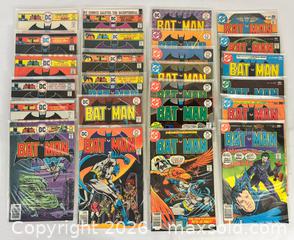 MaxSold Auction: BATMAN DC Comics 1976 and 1977 - 24 issues. Complete 2 year release - Ottawa (Ontario, Canada) PARTNER MANAGED Downsizing Online Auction - Fallowfield Road