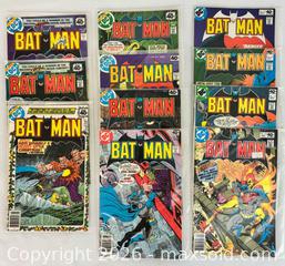 MaxSold Auction: BATMAN DC Comics 1979 - 11 issues including KEY ISSUE #313 (missing issue #310) - Ottawa (Ontario, Canada) PARTNER MANAGED Downsizing Online Auction - Fallowfield Road
