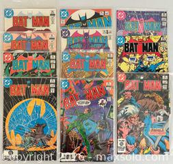 MaxSold Auction: BATMAN DC Comics 1983 - 11 issues including KEY ISSUE #313 (missing issue #366) - Ottawa (Ontario, Canada) PARTNER MANAGED Downsizing Online Auction - Fallowfield Road