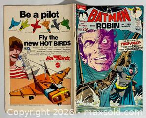 MaxSold Auction: BATMAN with ROBIN DC Comics - 1971/72 - 5 issues - KEY ISSUE #234 - Ottawa (Ontario, Canada) PARTNER MANAGED Downsizing Online Auction - Fallowfield Road