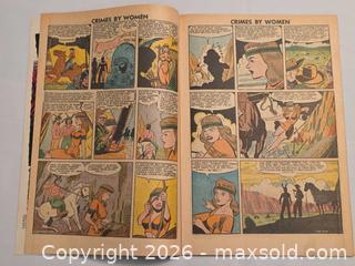 MaxSold Auction: Crimes by Women (Feb 1950) Fox Feature Syndicate - Ottawa (Ontario, Canada) PARTNER MANAGED Downsizing Online Auction - Fallowfield Road