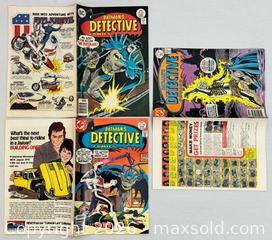 MaxSold Auction: DETECTIVE COMICS - BATMAN 1977-1980- 20 issues - 3 KEY ISSUES - Ottawa (Ontario, Canada) PARTNER MANAGED Downsizing Online Auction - Fallowfield Road