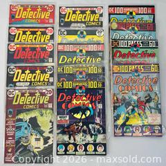MaxSold Auction: DETECTIVE COMICS - BATMAN Theme 1973-74- 13 issues - 2 Full Annual Releases including 1 Key Issue - Ottawa (Ontario, Canada) PARTNER MANAGED Downsizing Online Auction - Fallowfield Road