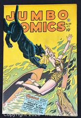 MaxSold Auction: Jumbo Comics No. 104 — Sheena (Oct. 1940s, Fiction House) - Ottawa (Ontario, Canada) PARTNER MANAGED Downsizing Online Auction - Fallowfield Road