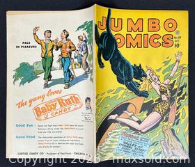 MaxSold Auction: Jumbo Comics No. 104 — Sheena (Oct. 1940s, Fiction House) - Ottawa (Ontario, Canada) PARTNER MANAGED Downsizing Online Auction - Fallowfield Road
