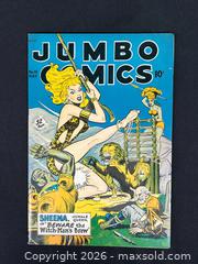 MaxSold Auction: Jumbo Comics No. 111 (Fiction House, 1940s-1950s) - Ottawa (Ontario, Canada) PARTNER MANAGED Downsizing Online Auction - Fallowfield Road