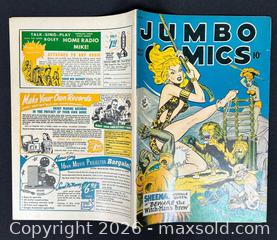 MaxSold Auction: Jumbo Comics No. 111 (Fiction House, 1940s-1950s) - Ottawa (Ontario, Canada) PARTNER MANAGED Downsizing Online Auction - Fallowfield Road