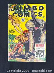 MaxSold Auction: Jumbo Comics No. 131 — Sheena (January, Golden Age) - Ottawa (Ontario, Canada) PARTNER MANAGED Downsizing Online Auction - Fallowfield Road