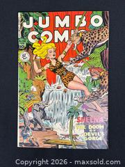 MaxSold Auction: Jumbo Comics No. 132 — Sheena (Feb, 10¢) - Ottawa (Ontario, Canada) PARTNER MANAGED Downsizing Online Auction - Fallowfield Road