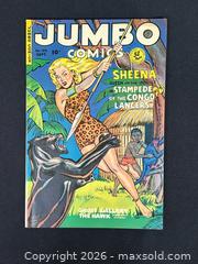 MaxSold Auction: Jumbo Comics No. 139 — Sheena (Sept) - Ottawa (Ontario, Canada) PARTNER MANAGED Downsizing Online Auction - Fallowfield Road
