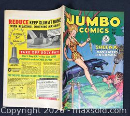 MaxSold Auction: Jumbo Comics No. 142 (Dec) Fiction House - Ottawa (Ontario, Canada) PARTNER MANAGED Downsizing Online Auction - Fallowfield Road