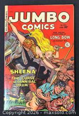 MaxSold Auction: Jumbo Comics — Sheena: Long Bow No. 143 (Jan) - Ottawa (Ontario, Canada) PARTNER MANAGED Downsizing Online Auction - Fallowfield Road