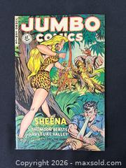 MaxSold Auction: Jumbo Comics — Sheena No. 140 (1940s) - Ottawa (Ontario, Canada) PARTNER MANAGED Downsizing Online Auction - Fallowfield Road
