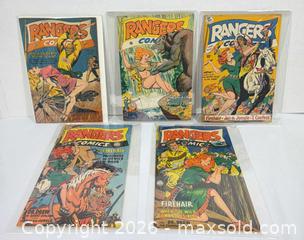 MaxSold Auction: Lot of Rangers Comics — Firehair Nos. 25,41, 47, 53, 54 - Ottawa (Ontario, Canada) PARTNER MANAGED Downsizing Online Auction - Fallowfield Road