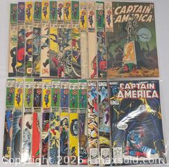 MaxSold Auction: Marvel Captain America Comic Books — Silver/Bronze Age, including Key Issue #100 - Ottawa (Ontario, Canada) PARTNER MANAGED Downsizing Online Auction - Fallowfield Road