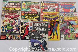 MaxSold Auction: Marvel Comic Lot: Spider-Man Annuals, Giant-Size & Specials - Ottawa (Ontario, Canada) PARTNER MANAGED Downsizing Online Auction - Fallowfield Road