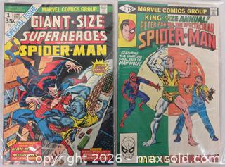 MaxSold Auction: Marvel Comic Lot: Spider-Man Annuals, Giant-Size & Specials - Ottawa (Ontario, Canada) PARTNER MANAGED Downsizing Online Auction - Fallowfield Road