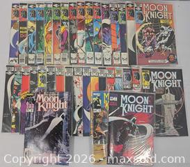 MaxSold Auction: Moon Knight Marvel Comics Run - Early 1980s Issues - Ottawa (Ontario, Canada) PARTNER MANAGED Downsizing Online Auction - Fallowfield Road