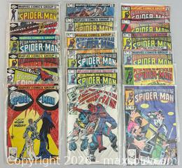 MaxSold Auction: SPECTACULAR SPIDER-MAN - MARVEL COMICS GROUP 1982-1983 (18 ISSUES - KEY ISSUE #83) - Ottawa (Ontario, Canada) PARTNER MANAGED Downsizing Online Auction - Fallowfield Road