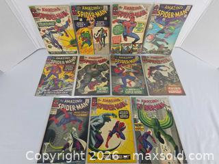 MaxSold Auction: The Amazing Spider-Man (1960s) Lot of Multiple Single Issues - Ottawa (Ontario, Canada) PARTNER MANAGED Downsizing Online Auction - Fallowfield Road
