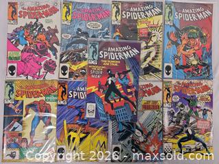 MaxSold Auction: The Amazing Spider-Man Black Costume / Venom Era Including Key Issues #252 and #256 - Ottawa (Ontario, Canada) PARTNER MANAGED Downsizing Online Auction - Fallowfield Road
