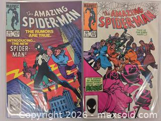 MaxSold Auction: The Amazing Spider-Man Black Costume / Venom Era Including Key Issues #252 and #256 - Ottawa (Ontario, Canada) PARTNER MANAGED Downsizing Online Auction - Fallowfield Road