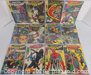 MaxSold Auction: The Amazing Spider-Man Lot — Includes Key Issue #78 - Ottawa (Ontario, Canada) PARTNER MANAGED Downsizing Online Auction - Fallowfield Road