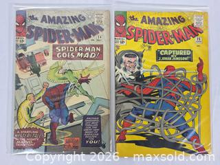 MaxSold Auction: The Amazing Spider-Man Silver Age Issues 24–29 Lot - Ottawa (Ontario, Canada) PARTNER MANAGED Downsizing Online Auction - Fallowfield Road