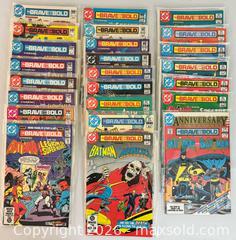MaxSold Auction: THE BRAVE AND THE BOLD - DC Comics 1981-1983 - 24 issues including 3 KEY ISSUES - Ottawa (Ontario, Canada) PARTNER MANAGED Downsizing Online Auction - Fallowfield Road