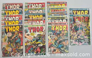 MaxSold Auction: THOR - MARVEL COMICS GROUP - 1970-1976 (17 issues) - Ottawa (Ontario, Canada) PARTNER MANAGED Downsizing Online Auction - Fallowfield Road